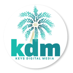 Keys Digital Media Square Logo Floating Home